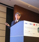 Wisdom Chan, Chief Technology Officer and co-founder of Chain Technology Development, delivered a presentation of "Smart Tech" in The Connected City Conference.